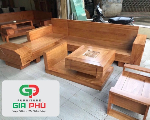 Bộ Sofa Gỗ TM56 FSOT - Nội Thất Gia Phú