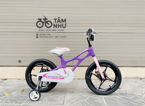 XE ĐẠP TRẺ EM ROYALBABY SHUTTLE - Tím 14 INCH