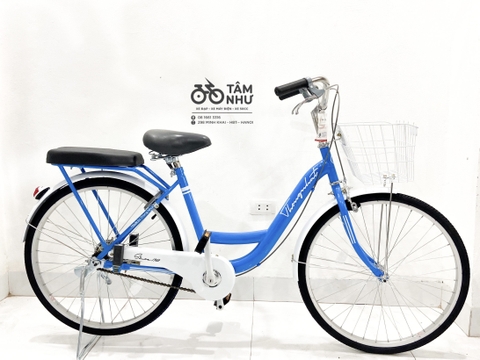 Xe Đạp Mini Thống Nhất New 24" - Xanh