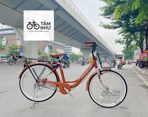 Xe Đạp Mini Thống Nhất LD 24" - Cafe