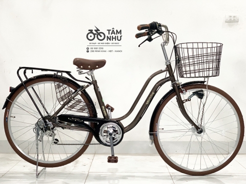 Xe Đạp Mini Nhật - WALLABY WAT 2673 - Cafe