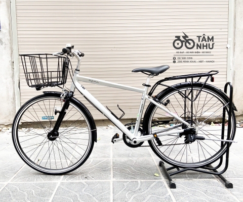 Xe đạp thể thao Nhật Maruishi Half Miler - Bạc