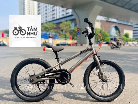 XE ĐẠP TRẺ EM ROYALBABY FREESTYLE R7 - Ghi 18 INCH