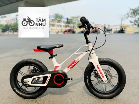 XE ĐẠP TRẺ EM MIAMOR MARS 14 INCH - Trắng Đỏ