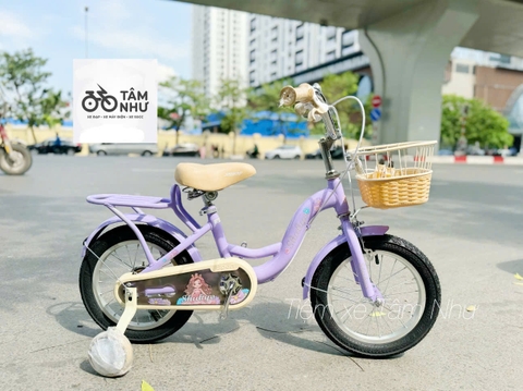 Xe Đạp Trẻ Em Shukyo 1D - Tím 12 INCH