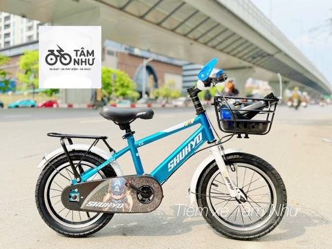 Xe Đạp Trẻ Em Shukyo K2 - Xanh 16 inch