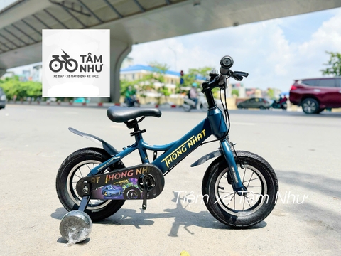 Xe Đạp Trẻ Em Thống Nhất BatWheel - Xanh 12 inch