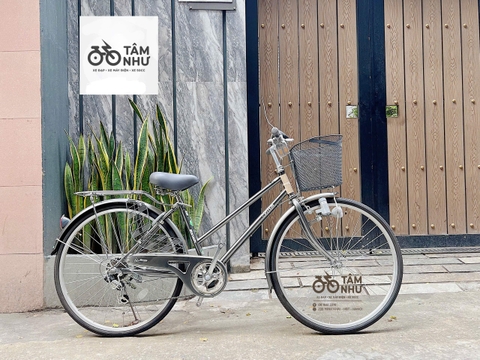 Xe đạp cào cào Nhật PRT 2671 - Xám