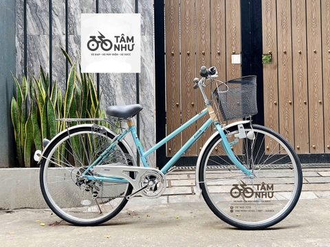 Xe đạp cào cào Nhật PRT 2671 - Xanh