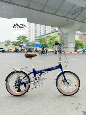 Xe Đạp Gấp Poseidon - PS103 - Xanh Dương