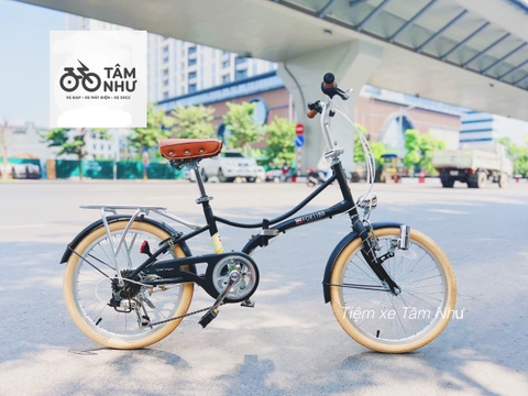 Xe Gấp Nhật Fortina FT2060 - 20 inch - Đen