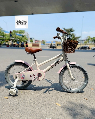 Xe Đạp Trẻ Em Thống Nhất Love V26 - 16 inch - Trắng