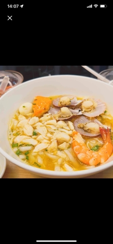 BÁNH CANH CUA + SÒ ĐIỆP