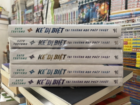 Kẻ Dị Biệt Tại Trường Học Phép Thuật tập 1-2-3-4-5