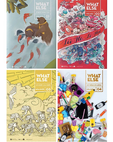 Combo WhatElse - Luật chơi sáng tạo: Ủ Mưu Sáng Tạo (Số 01), Lỗi Hệ Lễ Hội (Số 02), Nói Nhiều Làm Nhiều (Số 03), Có Tiếng Có Miếng (Số 04)