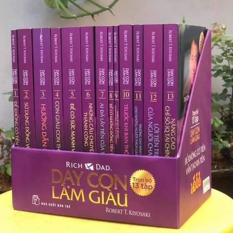 Combo Dạy Con Làm Giàu (Trọn Bộ 13 Tập) New 99%