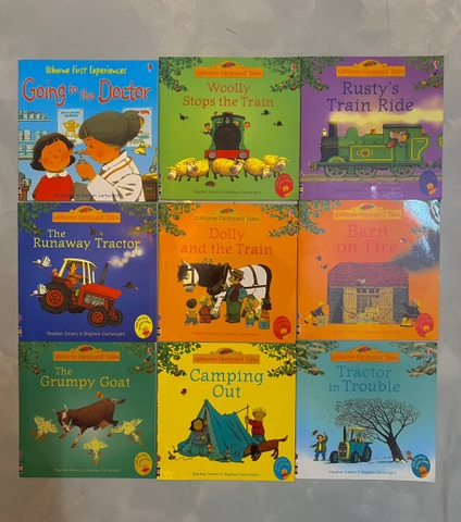 Combo 9 quyển truyện tranh tiếng anh cho bé