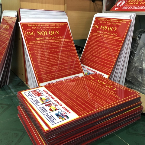 TIÊU LỆNH CHỮA CHÁY GIÁ RẺ TẠI HÀ NỘI