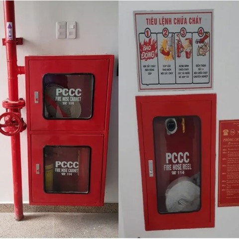 MUA TỦ ĐỰNG BÌNH CHỮA CHÁY GIÁ RẺ TẠI HÀ NỘI