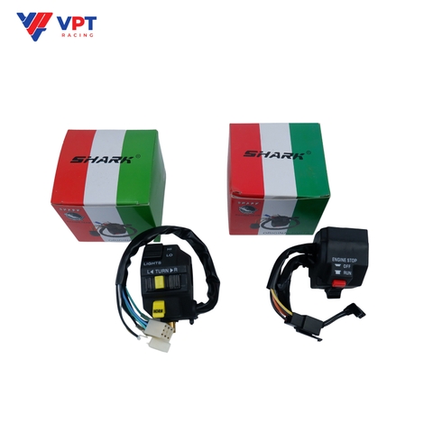 Cùm công tắc su RG110 / RGV120 / Satria 120 - RH - Shark