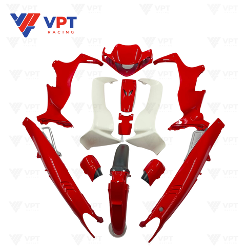 Dàn áo (Bộ ốp) Y125Z - Màu đỏ tươi - OEM