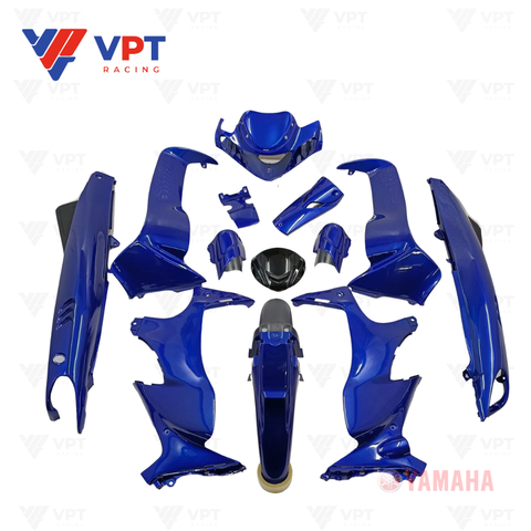 Dàn áo (Bộ ốp) Y125ZR A2 - Màu xanh Movista - Yamaha