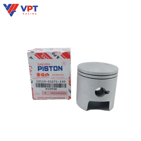 Piston bạc Suzuki RGV 120 / Satria 120 - 1.50 / Sakura