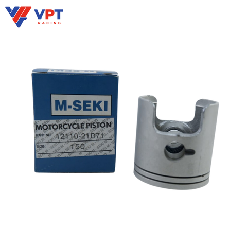 Piston Suzuki RGV 120 / Satria 120-1.25 hộp xanh / Mseki Japan