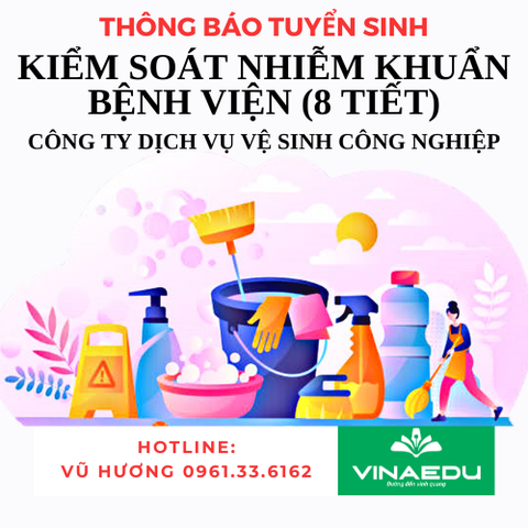 KIỂM SOÁT NHIỄM KHUẨN BỆNH VIỆN 8 TIẾT TRỰC TUYẾN KẾT HỢP TẬP TRUNG