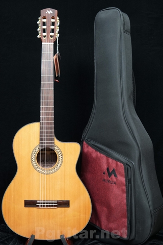 Đàn guitar semi classic Murcia Fusion Rose