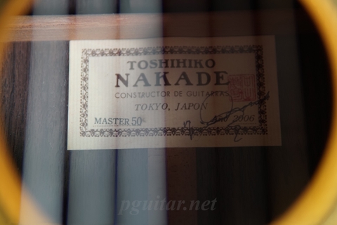 Guitar Toshihiko Nakade Master 50 (2006)