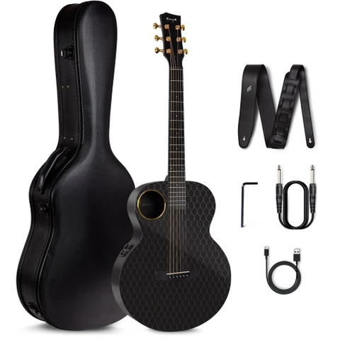 Đàn Guitar Enya X4 Pro Mini Carbon Fiber - Size 3/4