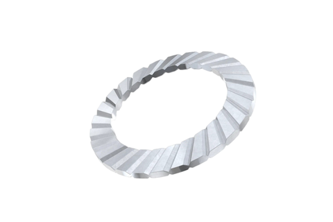 Long đền phẳng khía inox - M8