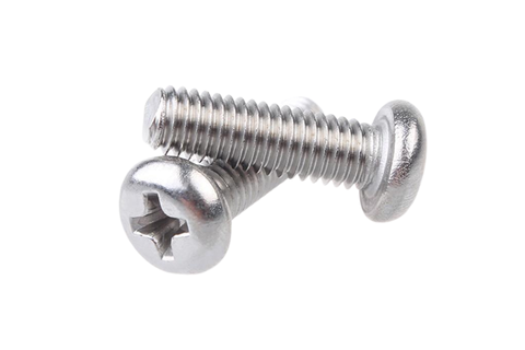 Pake đầu tròn bulong inox - M6 ren 1