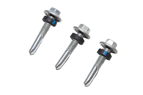 Vít tự khoan mạ kẽm - M3P5#12-24x32-HRW (Ren 24 - đầu mũi dài)