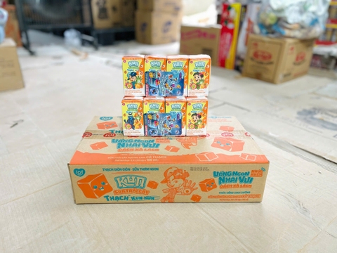 Sữa Kun thạch cam nhỏ 110ml /48