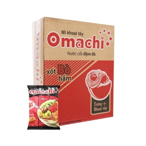 Mỳ Omachi xốt bò hầm/30