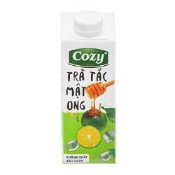 Trà cozy tắc mật ong hộp giấy- nắp vặn/24