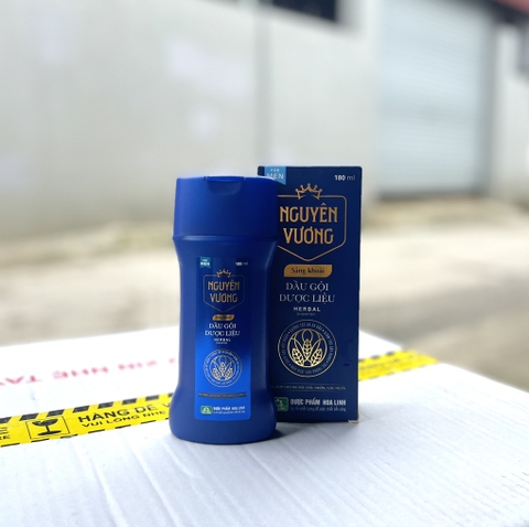 Dầu gội dược liệu Nguyên Vương xanh biển 180ml
