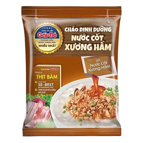 Cháo dinh dưỡng Thịt bằm Gấu Đỏ/30