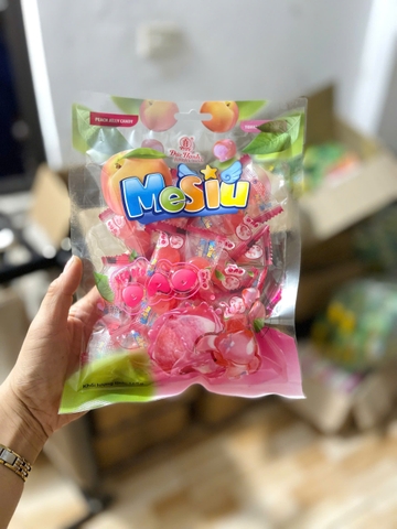Kẹo dẻo Mesiu Đào Đ.Hạnh 160g/30