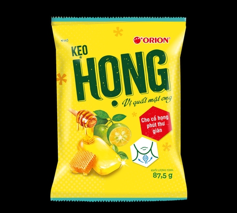 Kẹo họng vị quất mật ong/20
