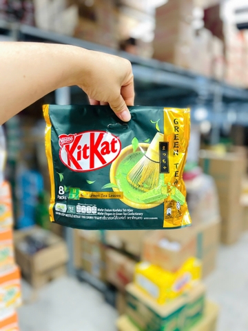Bánh xốp Kitkat trà xanh bịch/48b*8thanh