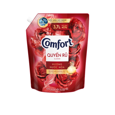 Nước xả vải Comfor quyến rũ( đỏ) 3,7L/4