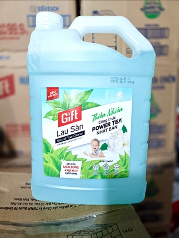 Lau sàn Gift màu xanh Baby Smile 3,8L/3
