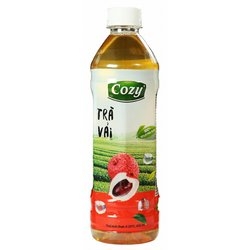 Cozy nước vị vải/ổi chai 455ml/24