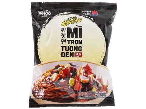 Mỳ trộn tương đen Koreno gói nhỏ 78g/20