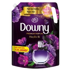 Nước xả Downy đen huyền bí 2,5L/4 túi