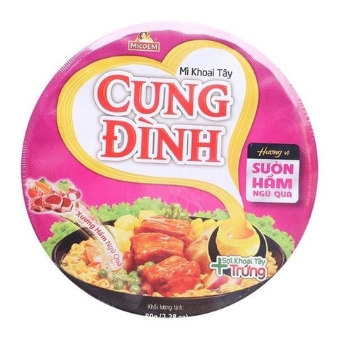 Mỳ bát Sườn heo Cung Đình/12