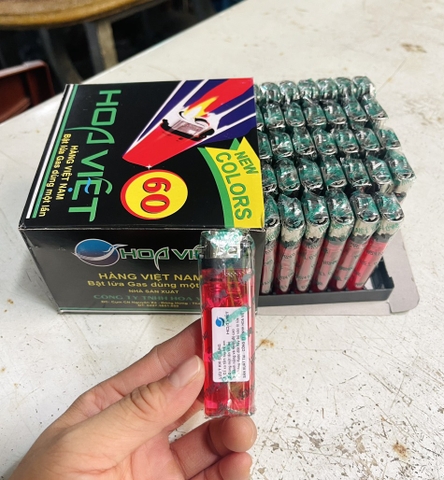 Bật lửa Hoa Việt(Việt Thái)/20 hộp/50 chiếc